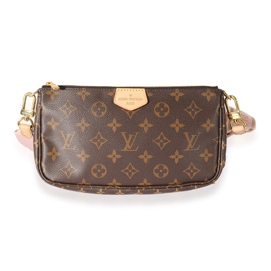 Louis Vuitton Louis Vuitton Monogram Canvas & Rose Clair Multi-Pochette Accessoires