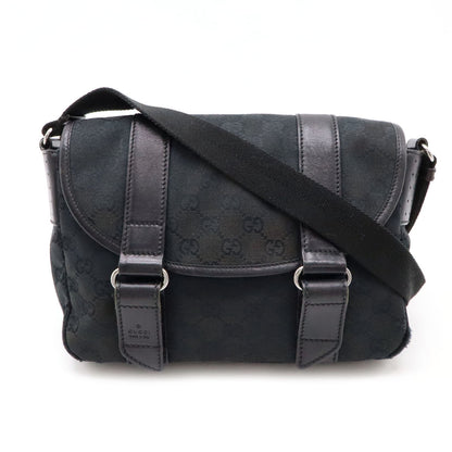 Gucci GG Canvas Punching Shoulder Bag 145858