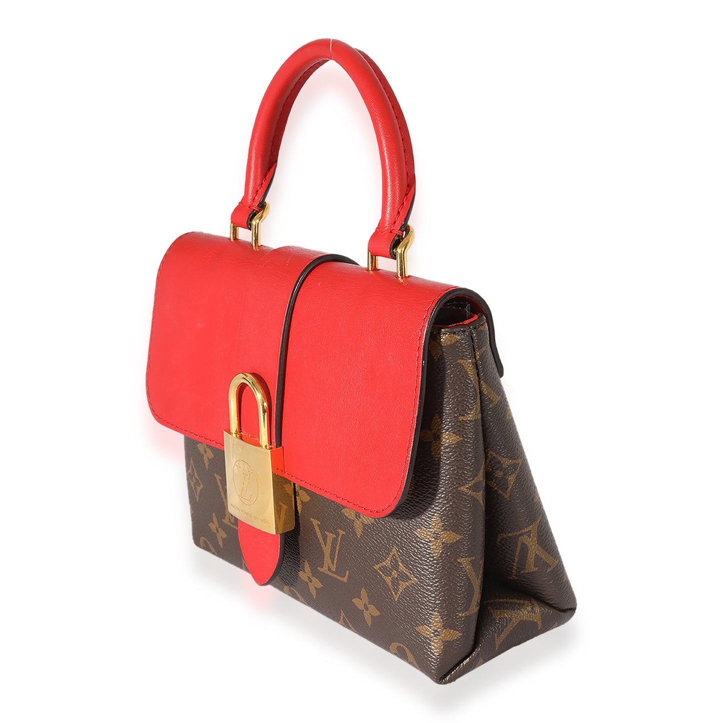 Louis Vuitton Louis Vuitton Monogram Canvas & Coquelicot Locky BB
