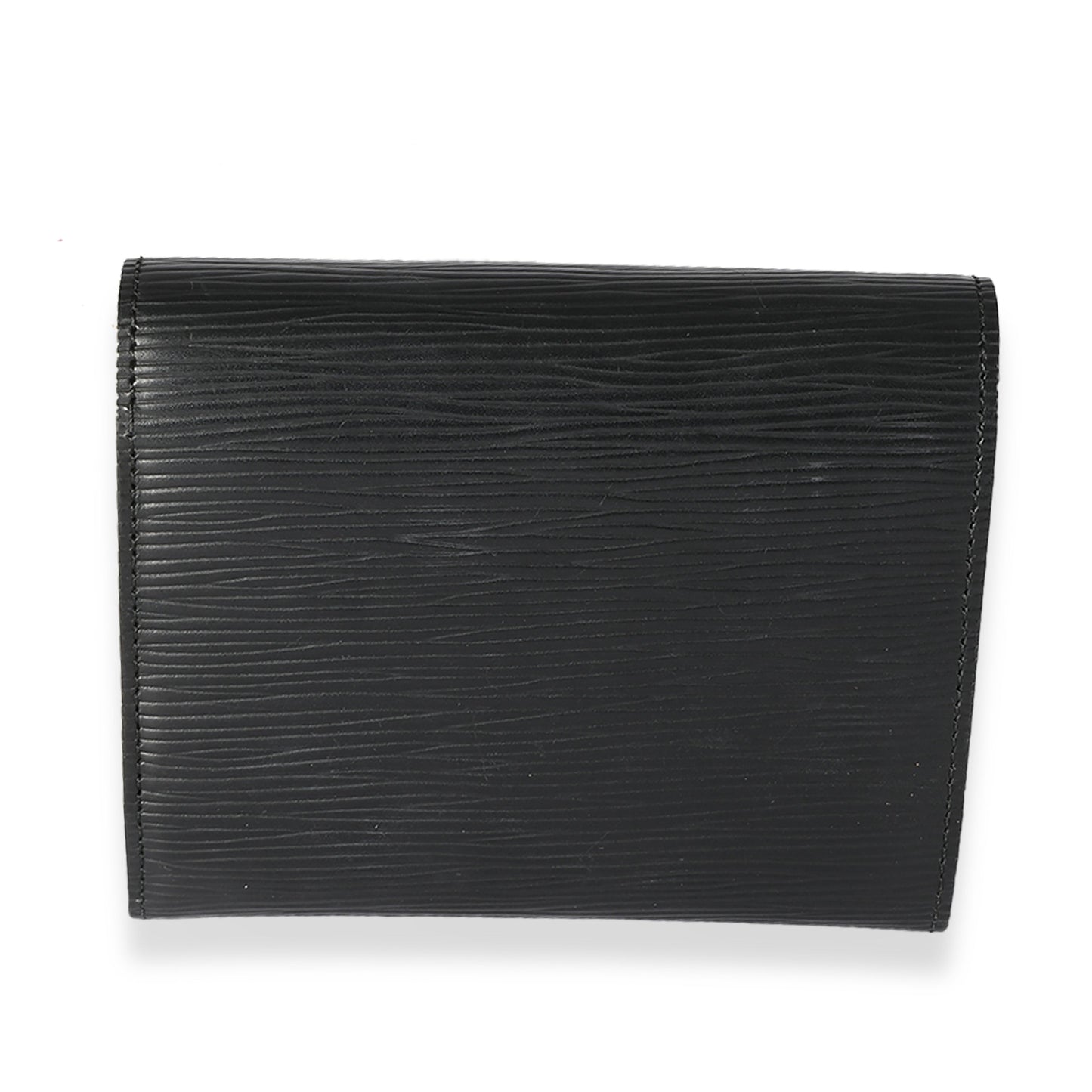 Louis Vuitton Louis Vuitton Black Epi Joey Wallet