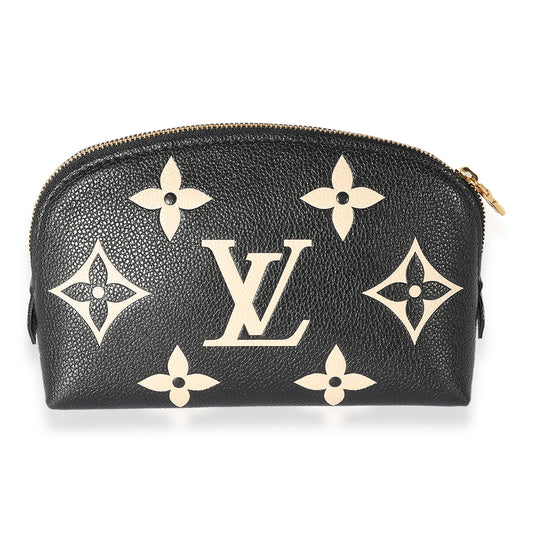 Louis Vuitton Louis Vuitton Black Giant Monogram Pochette Cosmetique