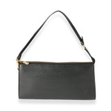 Louis Vuitton Louis Vuitton Black Epi Pochette Accessories