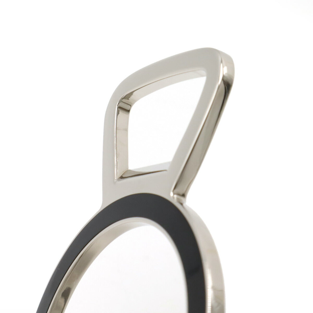 Gucci Metal Enamel G Mark Bottle Opener Silver Black Ivory Bottle Opener