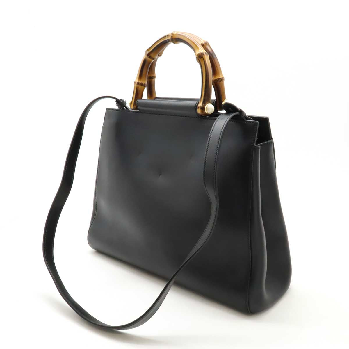 Gucci Leather Nymphaea 2way Bag 453766