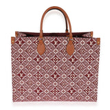 Louis Vuitton Louis Vuitton Bordeaux Jacquard Since 1854 Onthego GM