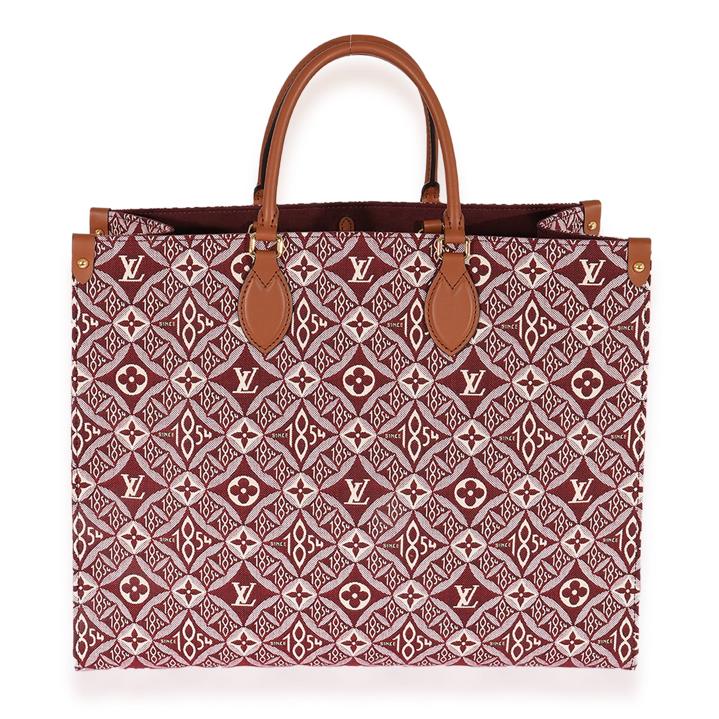 Louis Vuitton Louis Vuitton Bordeaux Jacquard Since 1854 Onthego GM