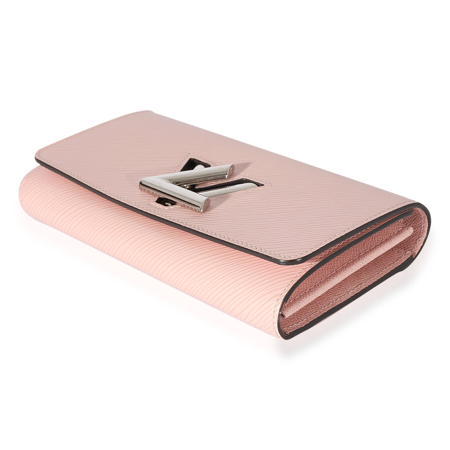Louis Vuitton Louis Vuitton Rose Epi Leather Twist Wallet