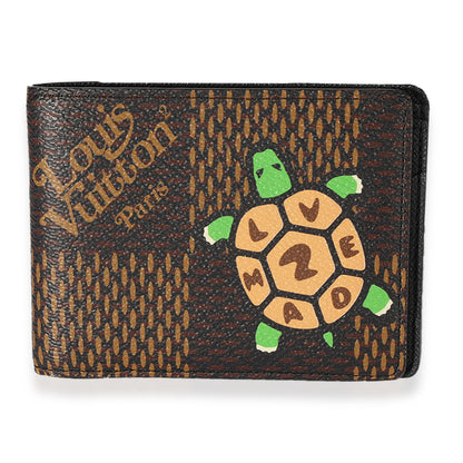 Louis Vuitton Louis Vuitton x Nigo Giant Damier Ebene Multiple Wallet