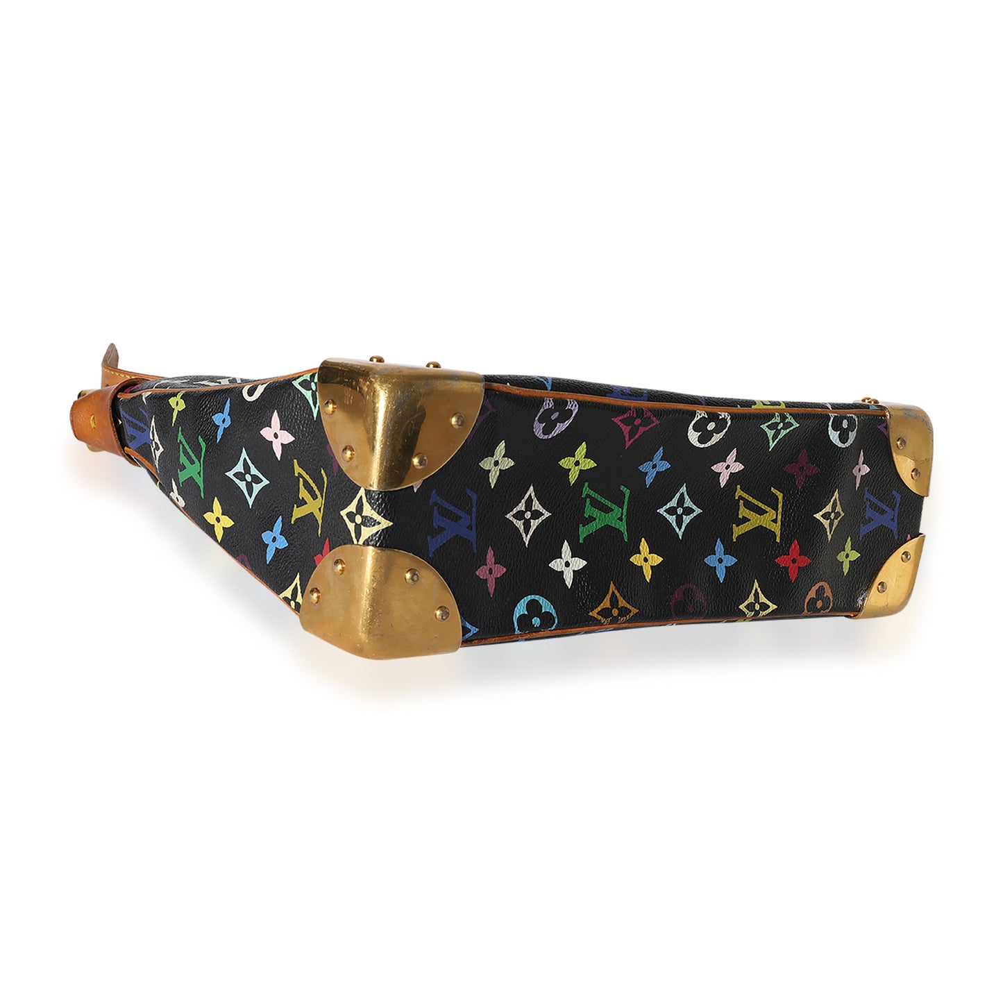 Louis Vuitton Louis Vuitton x Takashi Murakami Black Monogram Multicolore Boulogne