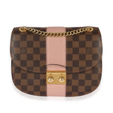 Louis Vuitton Louis Vuitton Damier Ebene & Magnolia Cuir Taurillon Wight Shoulder Bag
