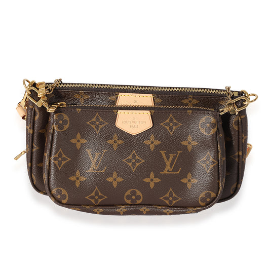 Louis Vuitton Louis Vuitton Monogram Canvas & Rose Clair Multi-Pochette Accessoires