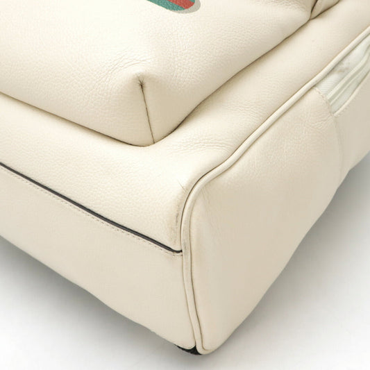 Gucci Gucci Print Leather Backpack