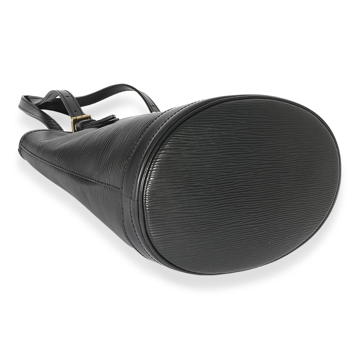 Louis Vuitton Louis Vuitton Black Epi Leather Petit Bucket Bag