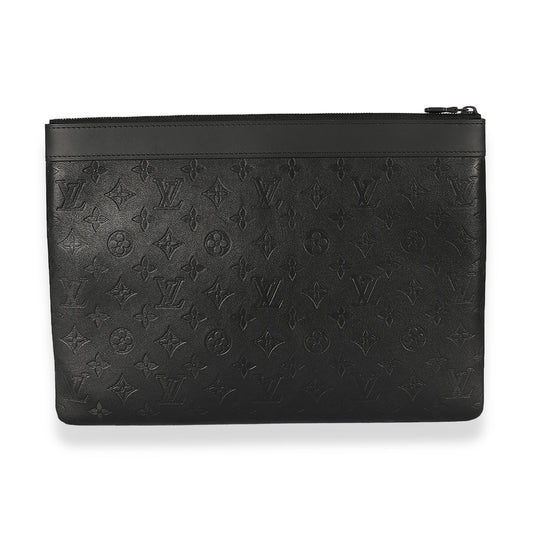 Louis Vuitton Louis Vuitton Black Monogram Shadow Apollo Pouch