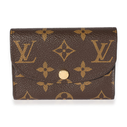 Louis Vuitton Louis Vuitton Monogram Canvas Rosalie Wallet