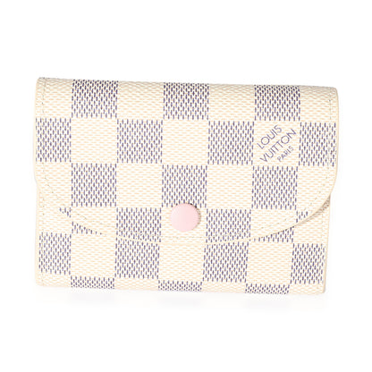Louis Vuitton Louis Vuitton Damier Azur Canvas Rosalie Wallet