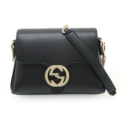 Gucci Interlocking G Leather 2way Shoulder Bag