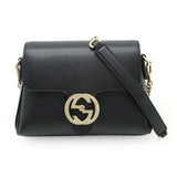 Gucci Interlocking G Leather 2way Shoulder Bag