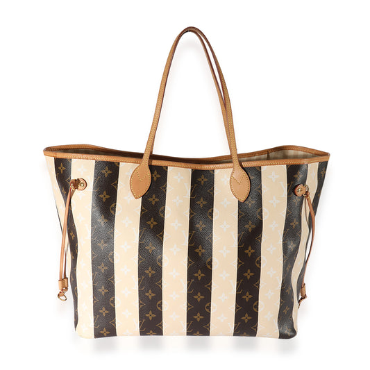 Louis Vuitton Louis Vuitton Monogram Canvas Rayures Neverfull GM