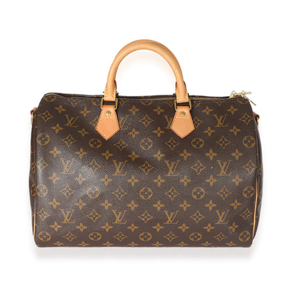 Louis Vuitton Louis Vuitton Monogram Canvas Speedy Bandoulière 35