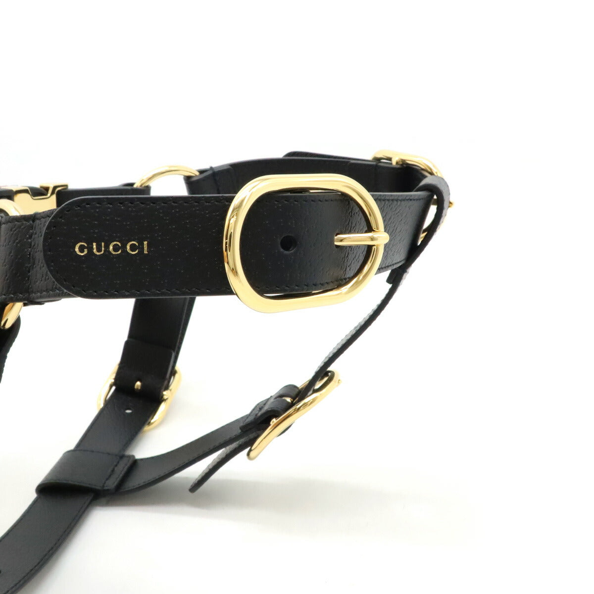 Gucci Leather Pet Harness