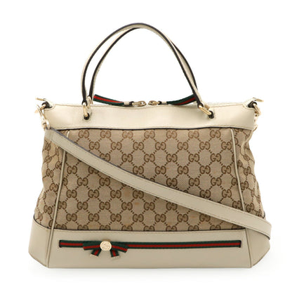 Gucci GG Canvas 2way Handbag