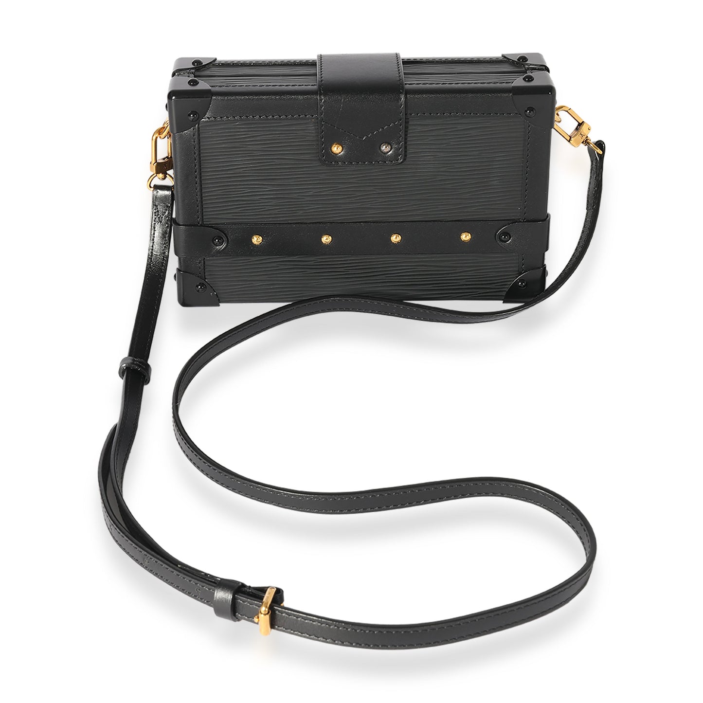 Louis Vuitton Louis Vuitton Black Epi Electric Petite Malle