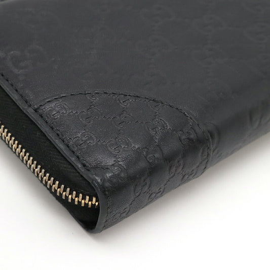 Gucci BREE Guccissima long wallet leather