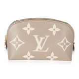 Louis Vuitton Louis Vuitton Cream Giant Monogram Pochette Cosmetique PM