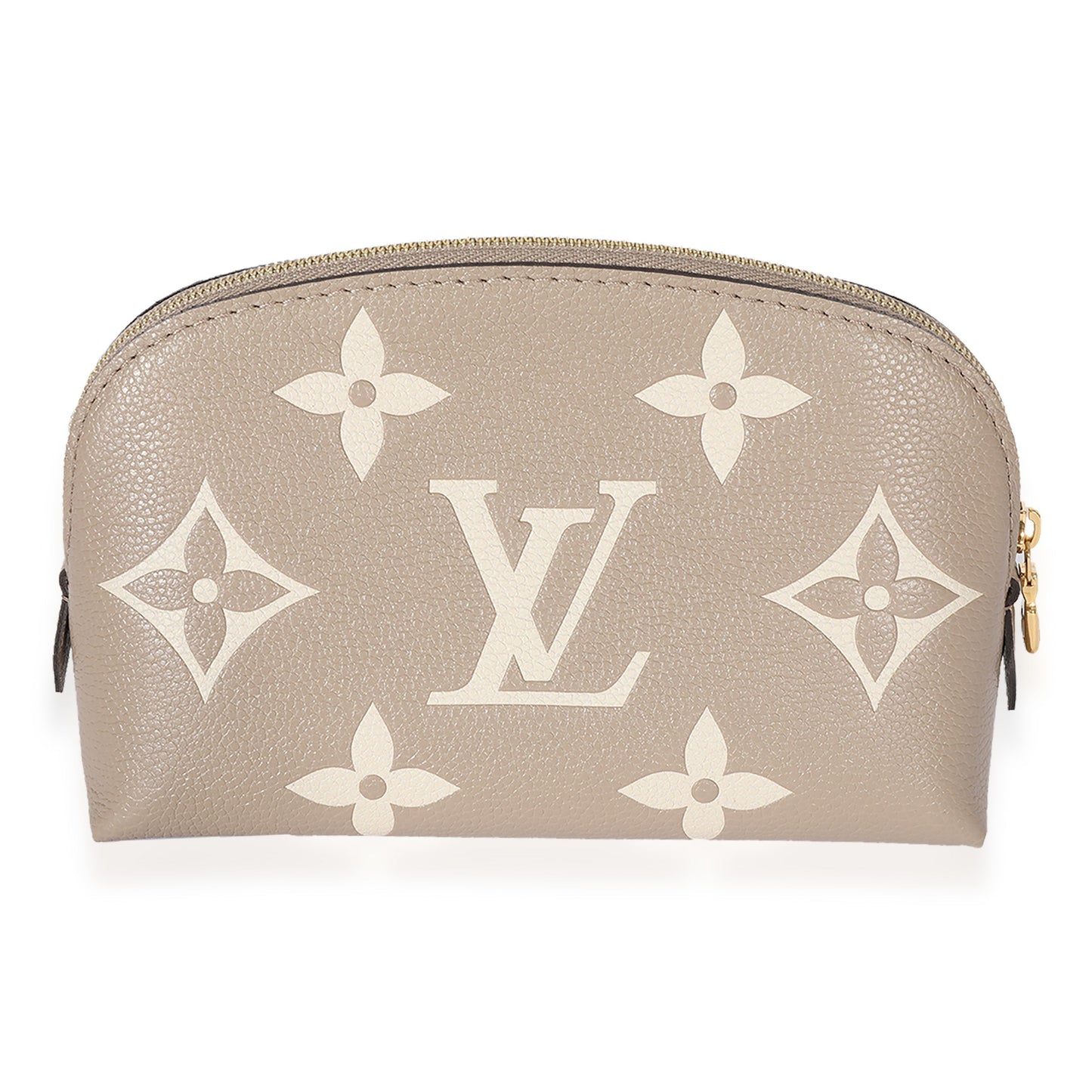 Louis Vuitton Louis Vuitton Cream Giant Monogram Pochette Cosmetique PM