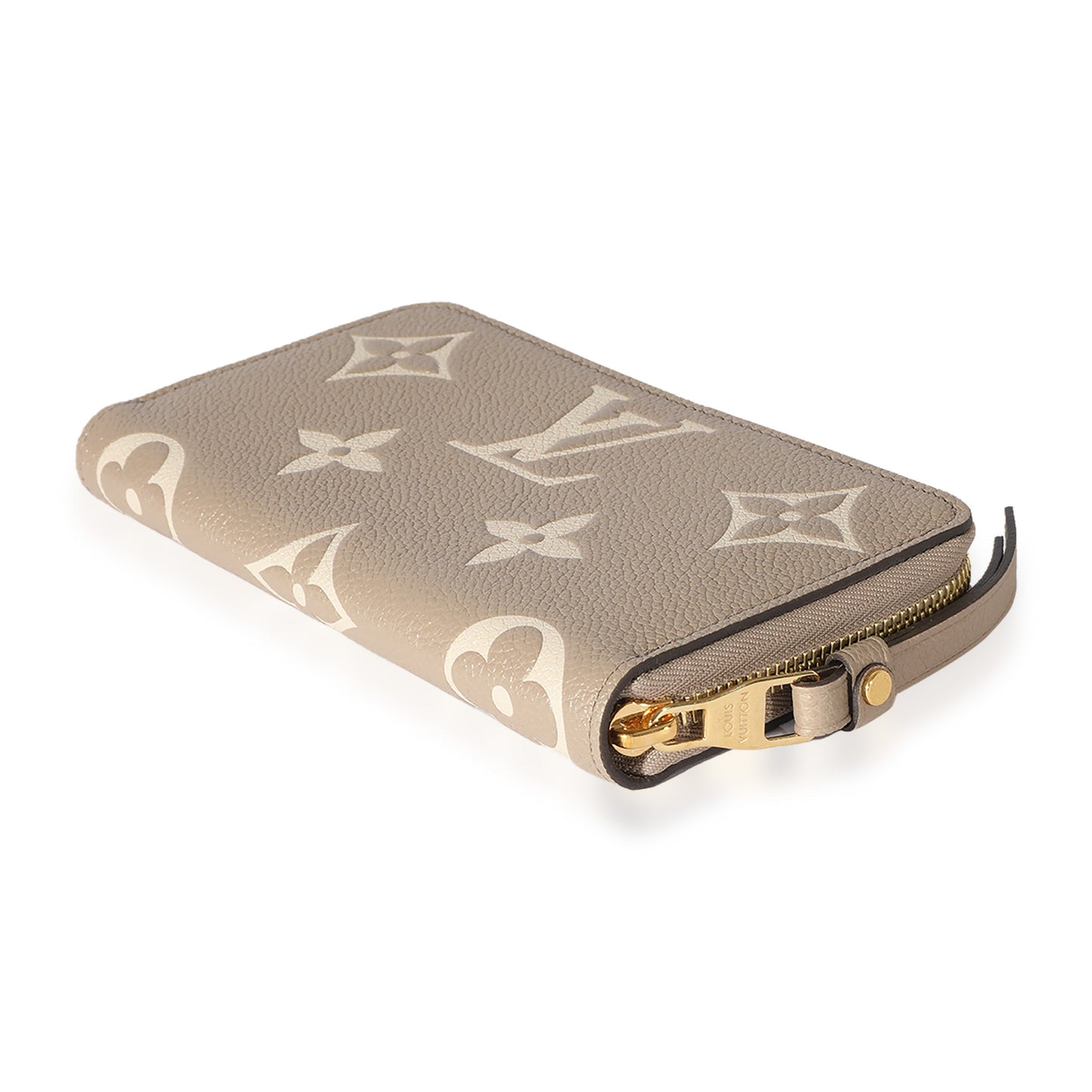 Louis Vuitton Louis Vuitton Cream Giant Monogram Zippy Wallet
