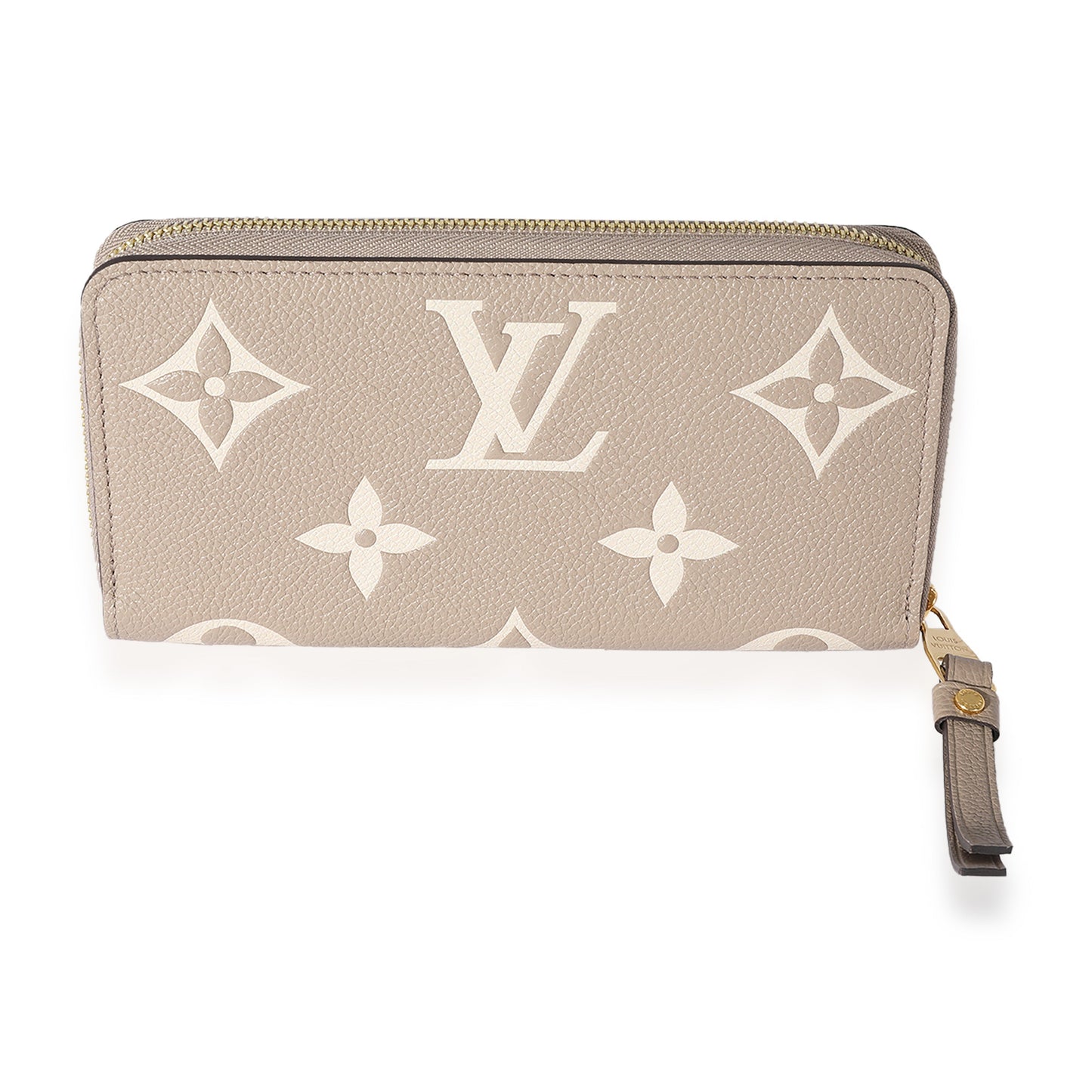 Louis Vuitton Louis Vuitton Cream Giant Monogram Zippy Wallet