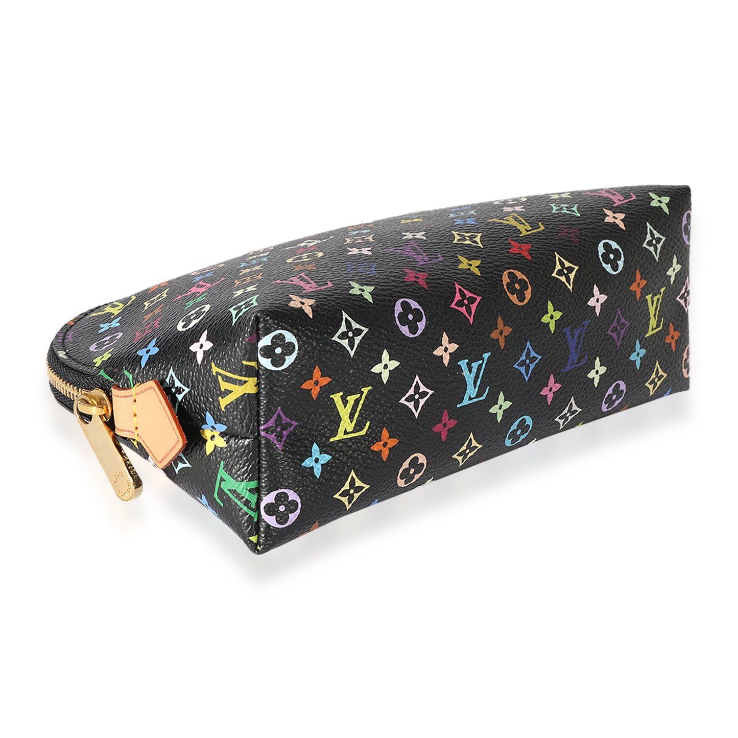 Louis Vuitton Louis Vuitton x Takashi Murakami Black Monogram Multicolore Cosmetic Pouch