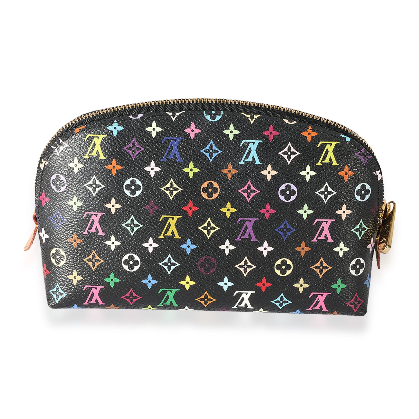 Louis Vuitton Louis Vuitton x Takashi Murakami Black Monogram Multicolore Cosmetic Pouch