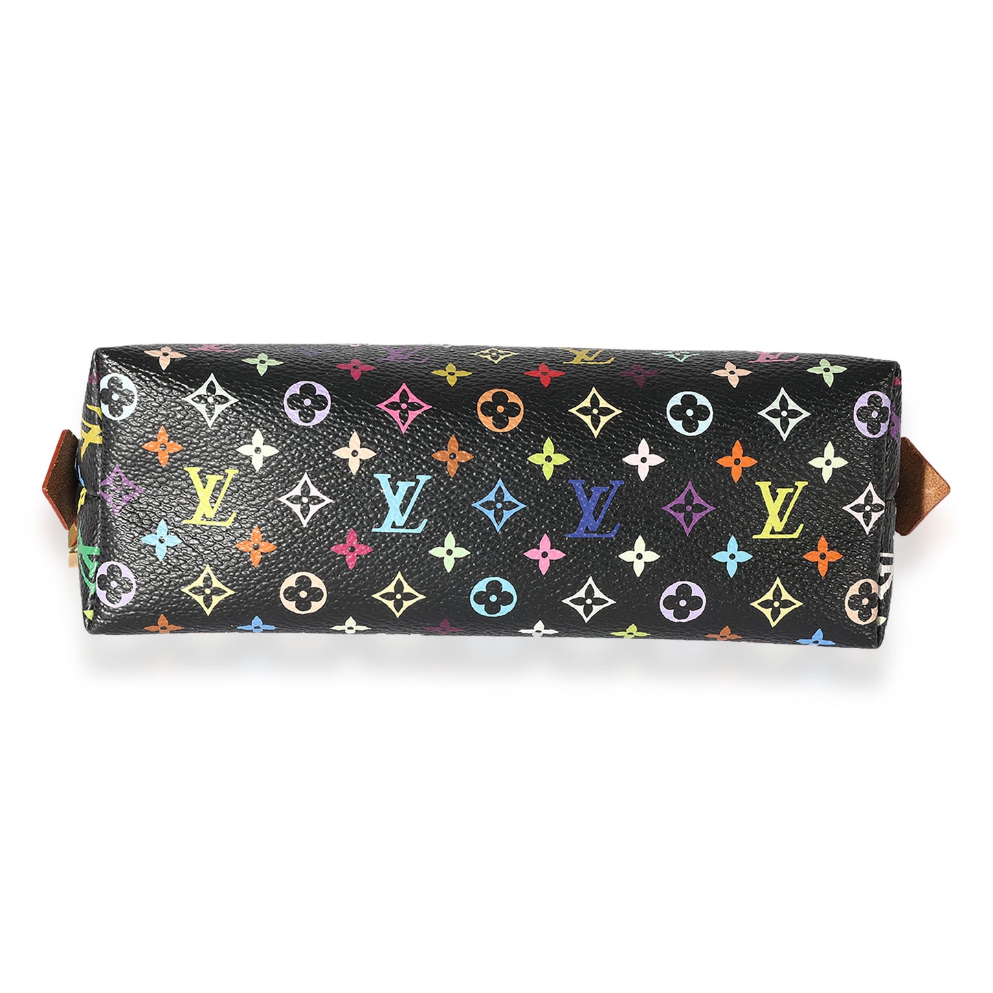 Louis Vuitton Louis Vuitton x Takashi Murakami Black Monogram Multicolore Cosmetic Pouch