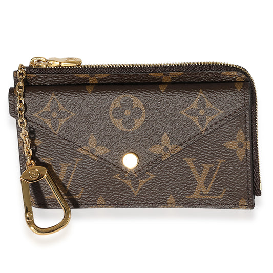 Louis Vuitton Louis Vuitton Monogram Canvas Recto Verso Card Holder