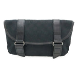 Gucci GG Canvas Leather Waist Bag