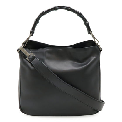 Gucci Bamboo Leather 2way Bag