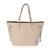 Louis Vuitton Louis Vuitton Tourterelle Monogram Empreinte Giant Neverfull MM