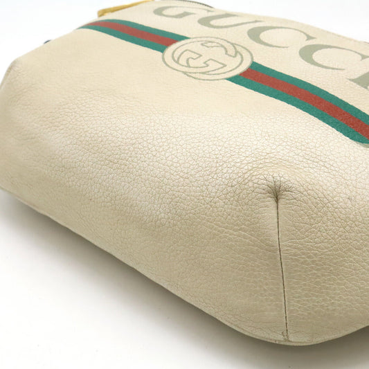 Gucci Gucci Print Leather Waist Bag
