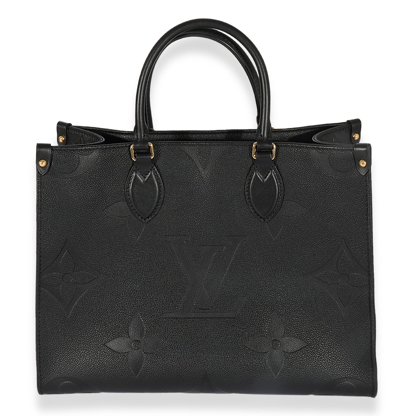 Louis Vuitton Louis Vuitton Black Empreinte Monogram Giant Onthego MM