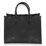 Louis Vuitton Louis Vuitton Black Empreinte Monogram Giant Onthego MM