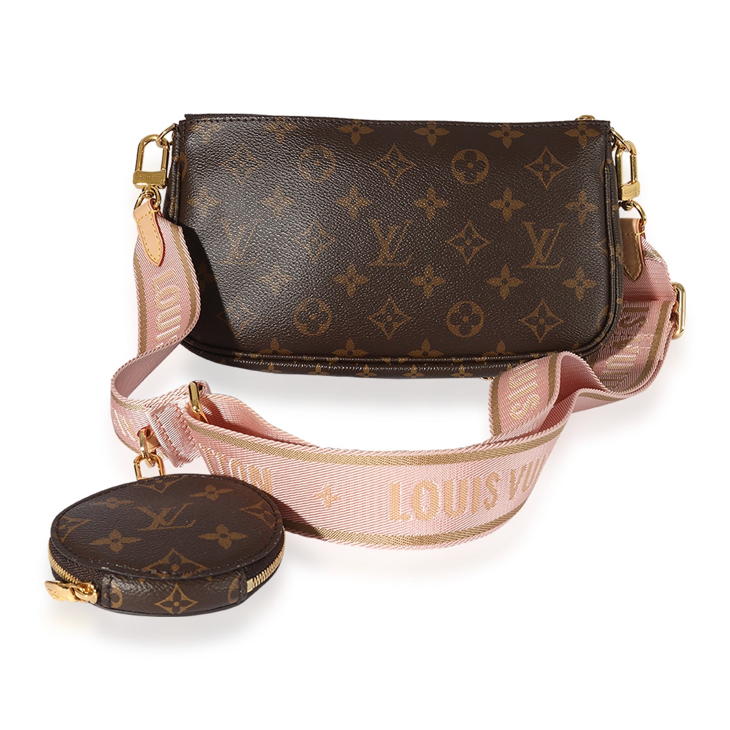 Louis Vuitton Louis Vuitton Rose Clair Monogram Multi Pochette