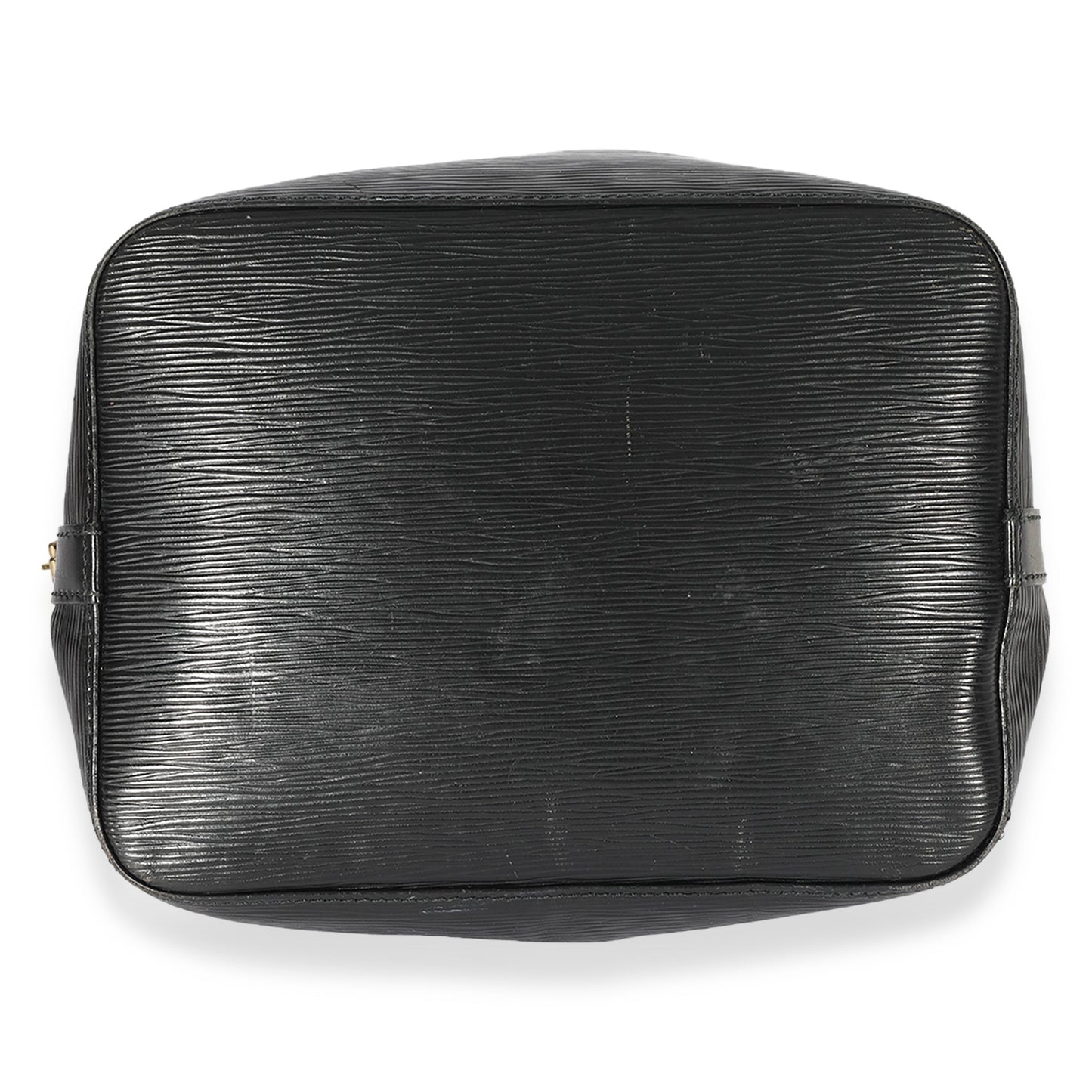 Louis Vuitton Louis Vuitton   Black Leather Epi Noe