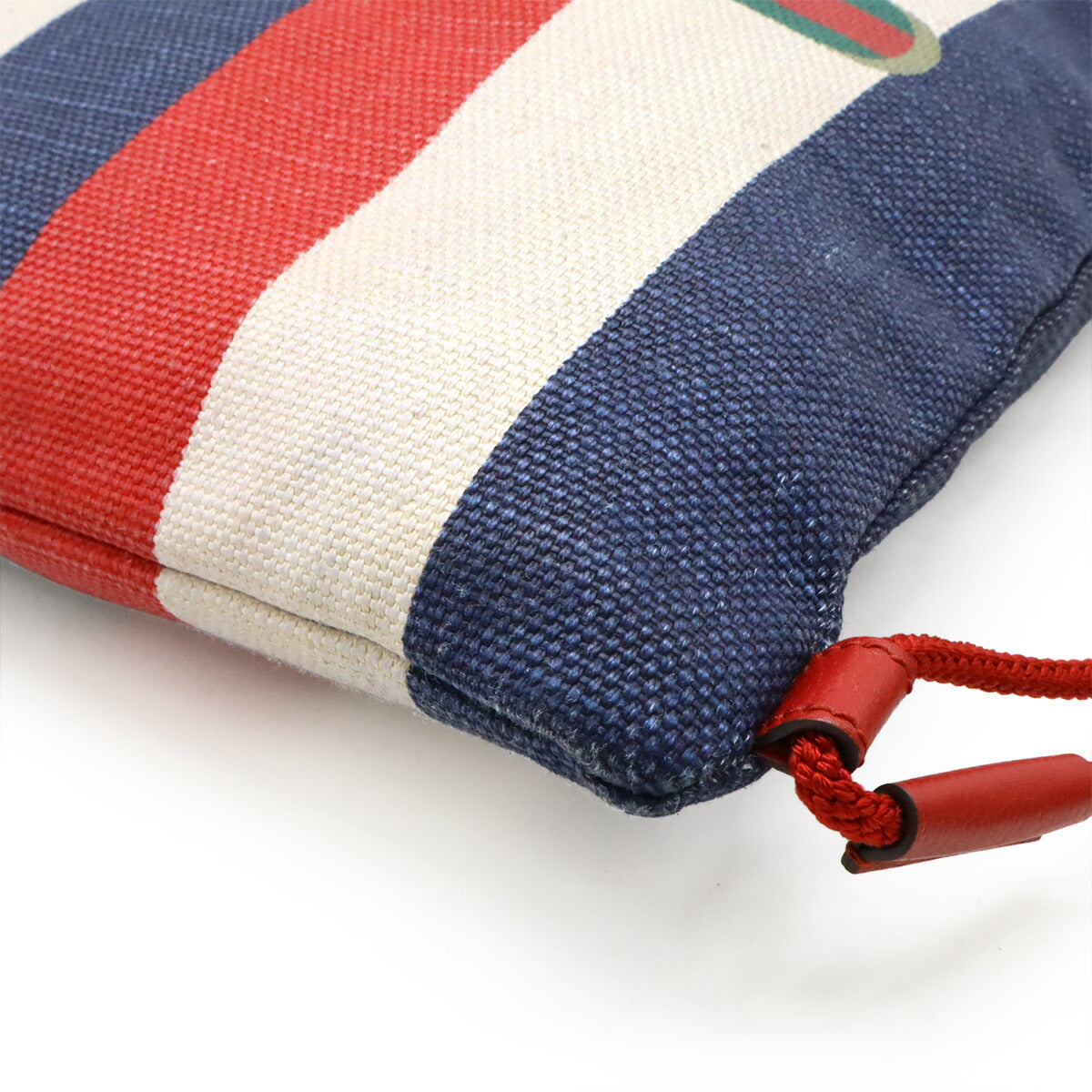 Gucci Gucci Print Tricolore Canvas Leather Backpack