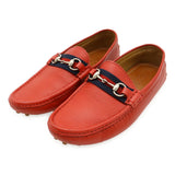Gucci Horsebit Shearling Line Leather Loafer