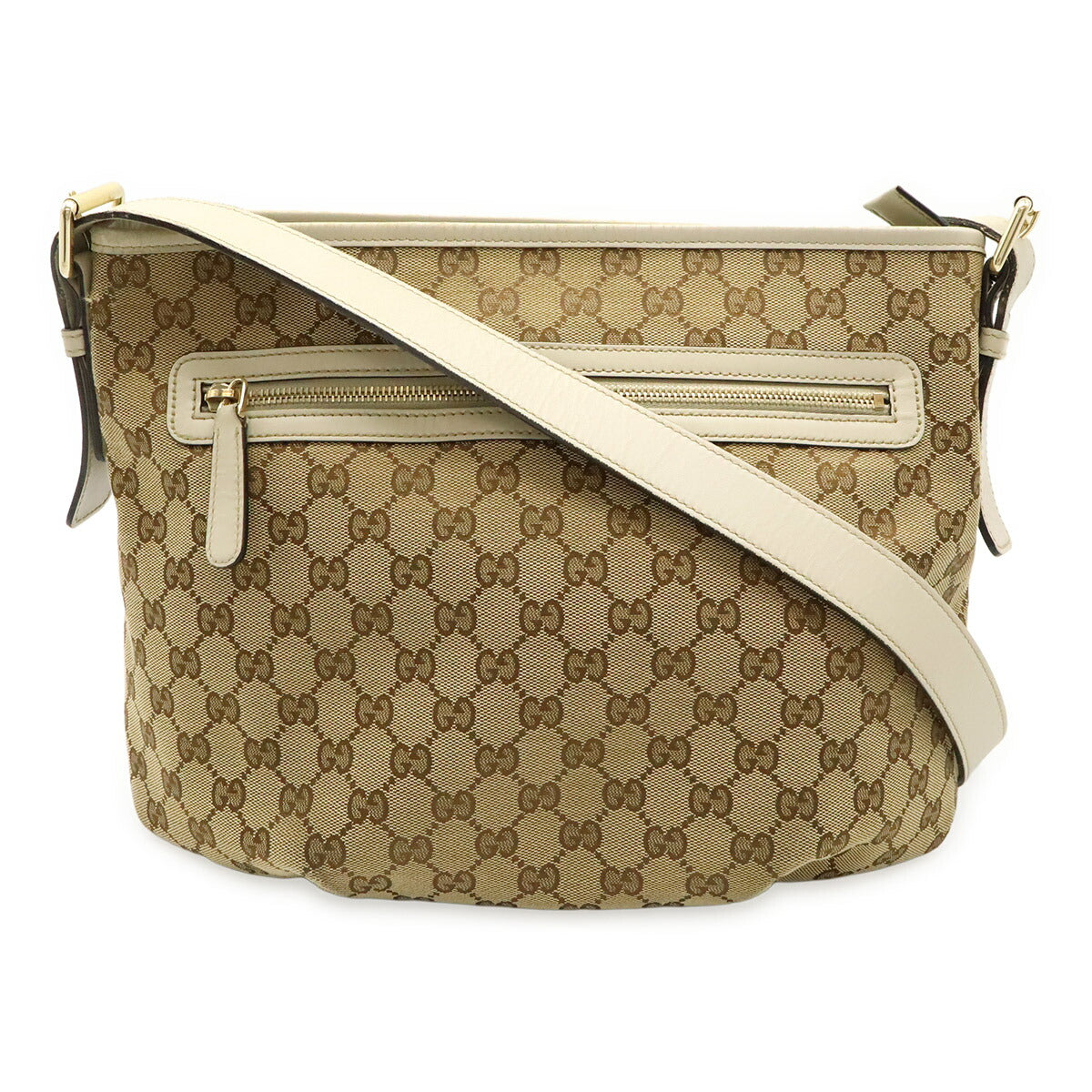 Gucci GG Canvas Shoulder Bag Canvas/Leather Shoulder Bag