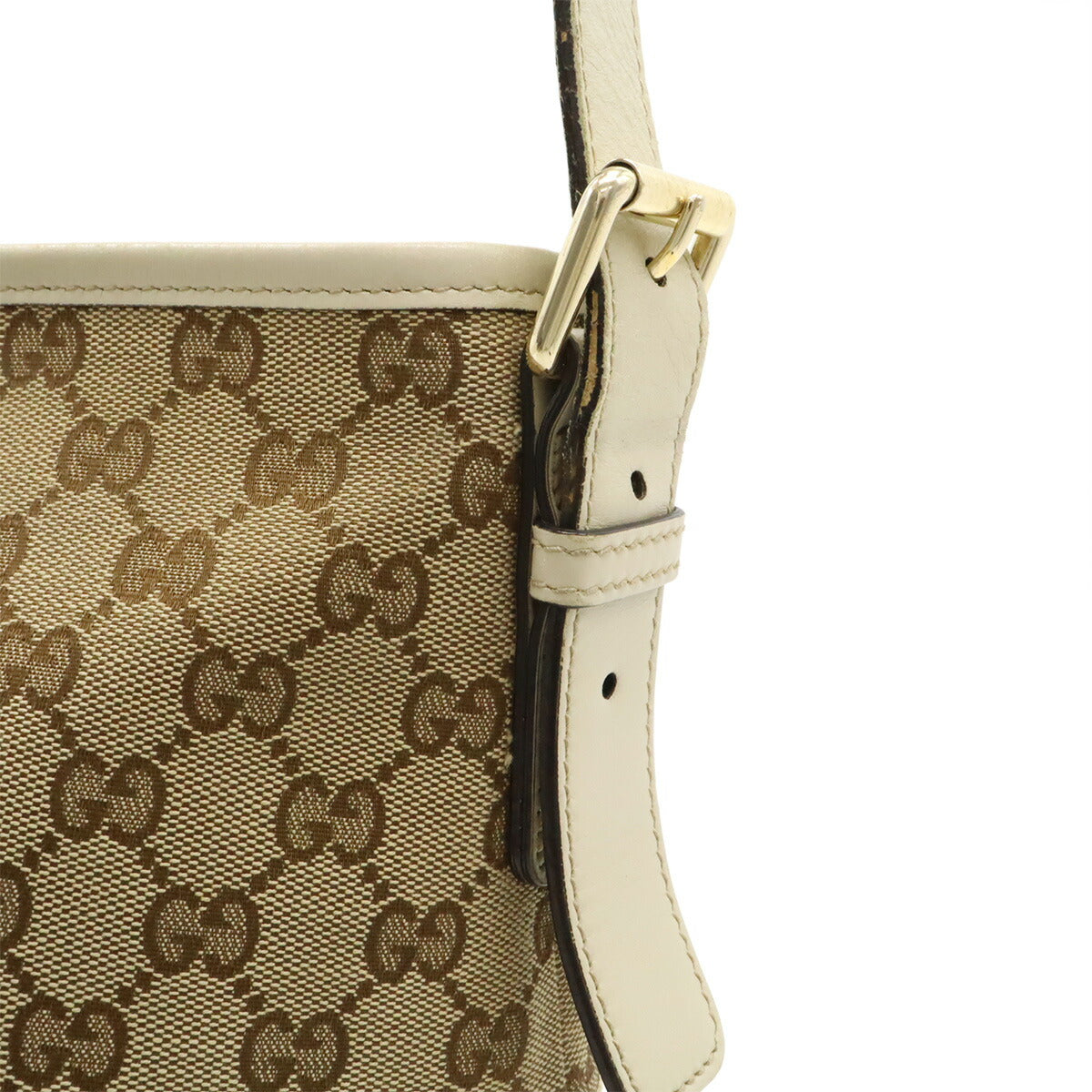 Gucci GG Canvas Shoulder Bag Canvas/Leather Shoulder Bag