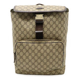 Gucci GG Supreme Canvas Leather Backpack