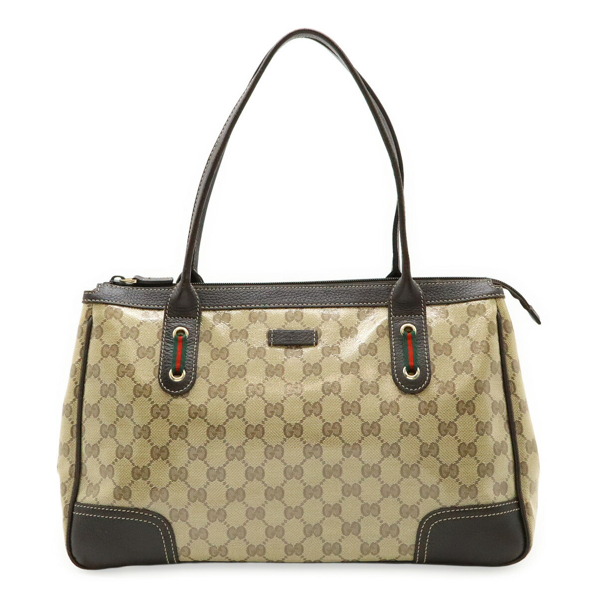 Gucci GG Crystal Coated Canvas Handbag